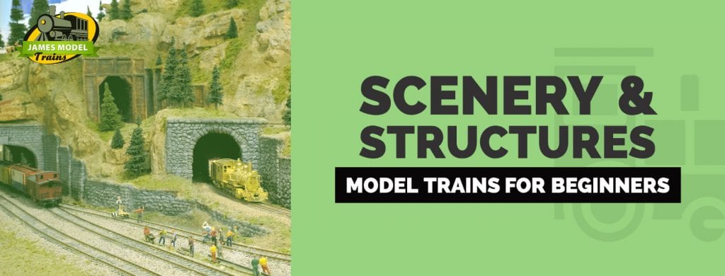 model railroad scenery and structures 