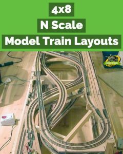 4x8 n scale track plans