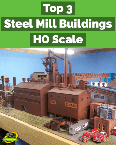 ho scale steel mill buildings