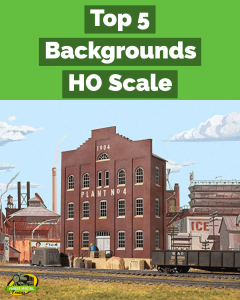 ho scale background buildings