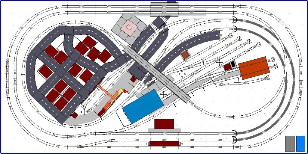 ho track plan for small space