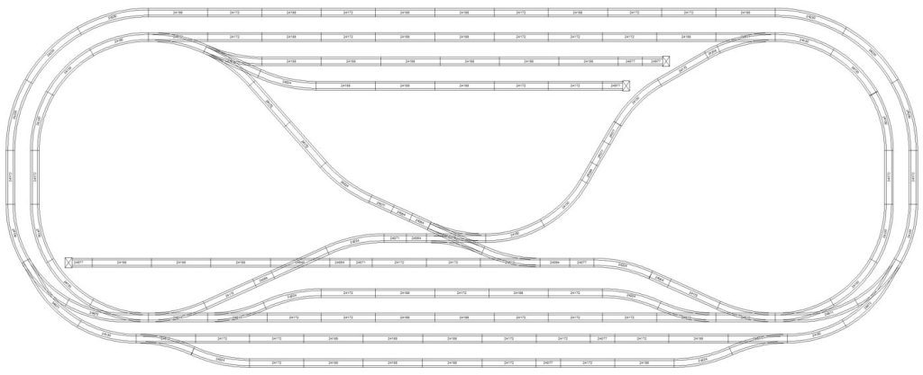marklin reverse loop track plan