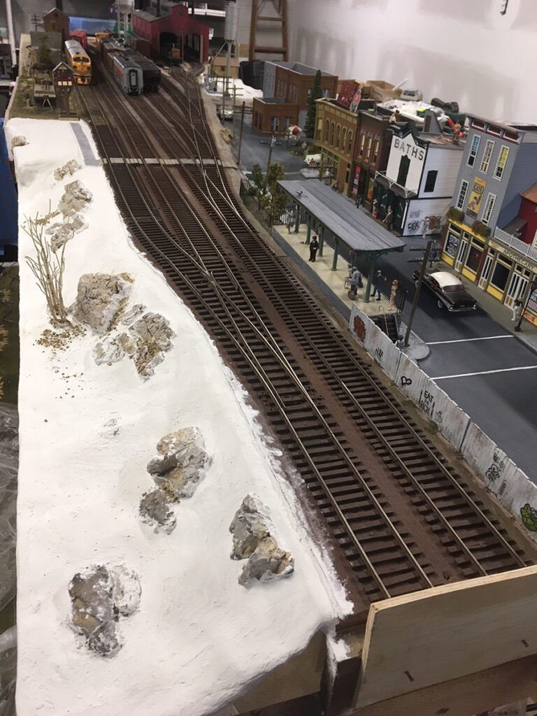 two rail O scale layout