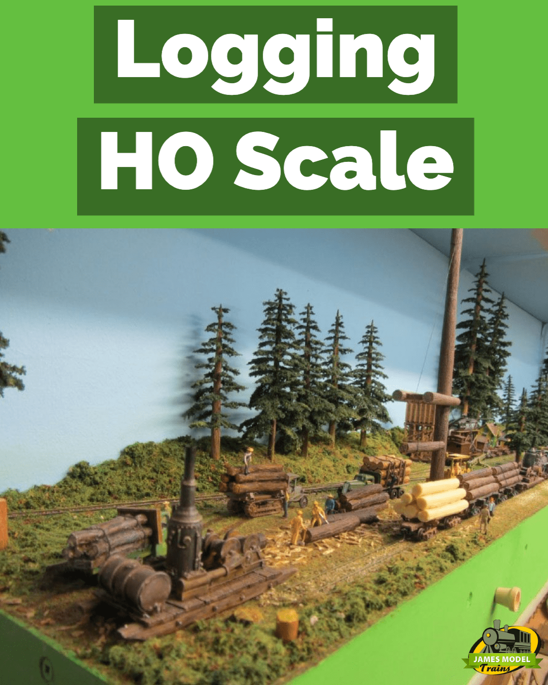 HO Scale Logging Layout