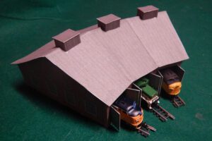 N Scale Cardstock Buildings - James Model Trains
